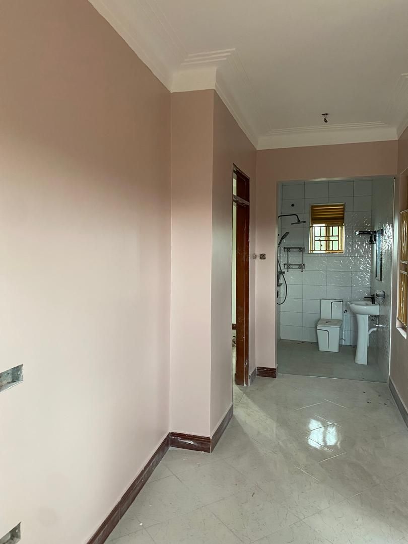 Interior room finished with a soft matt paint finish